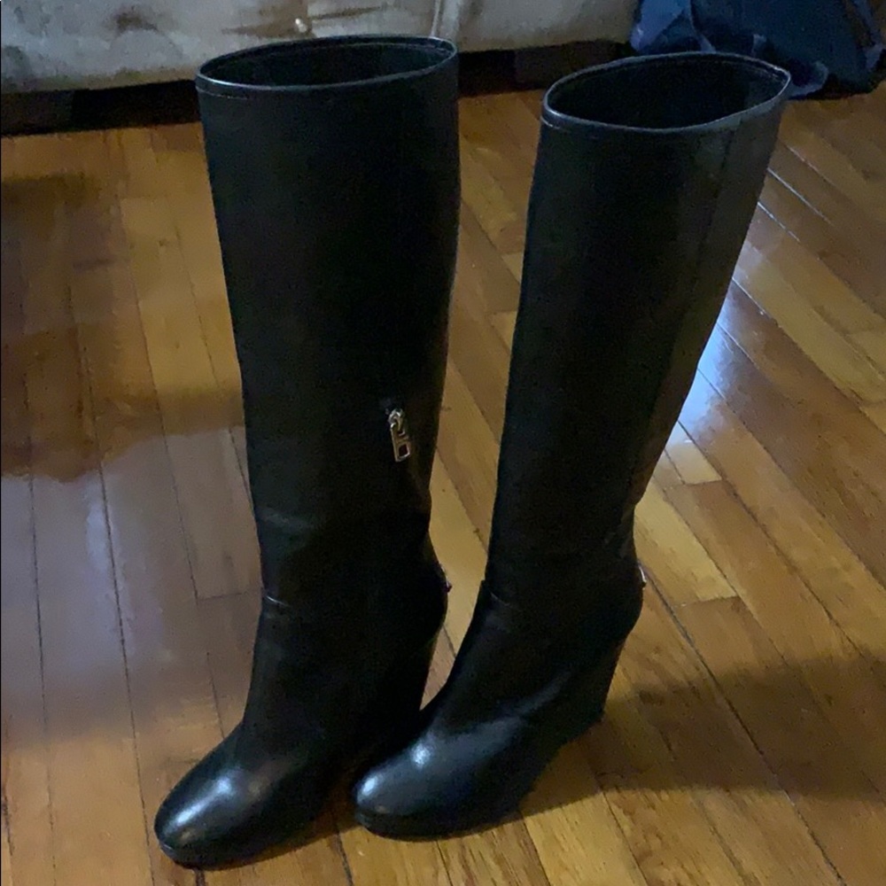 Coach black boots